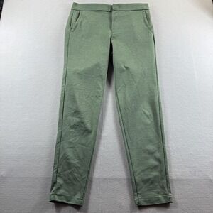 Bonobos Pants Mens Med 34x31 Green Knit Jogger Elastic Waist Slim Tapered Casual